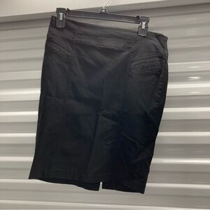 Dazz Black Pencil Skirt